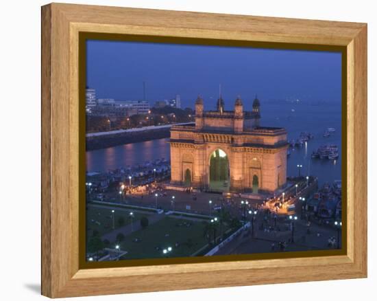 Gateway of India, Mumbai, India-Walter Bibikow-Framed Premier Image Canvas