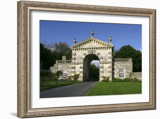 Gateway of the Fonthill Estate, Wiltshire, 2005-Peter Thompson-Framed Photographic Print