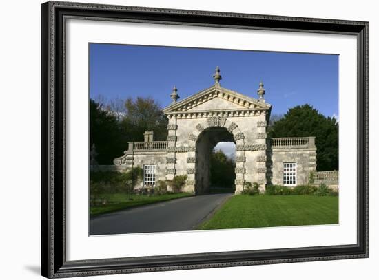 Gateway of the Fonthill Estate, Wiltshire, 2005-Peter Thompson-Framed Photographic Print