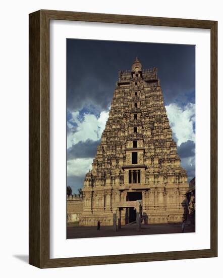 Gateway Shrine, Srirangam Temple, Tamil Nadu State, India-Woolfitt Adam-Framed Photographic Print