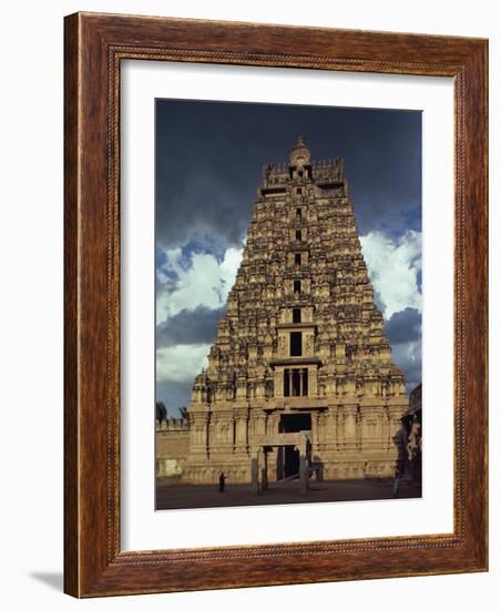 Gateway Shrine, Srirangam Temple, Tamil Nadu State, India-Woolfitt Adam-Framed Photographic Print