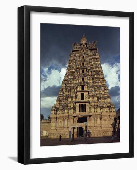 Gateway Shrine, Srirangam Temple, Tamil Nadu State, India-Woolfitt Adam-Framed Photographic Print