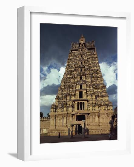 Gateway Shrine, Srirangam Temple, Tamil Nadu State, India-Woolfitt Adam-Framed Photographic Print