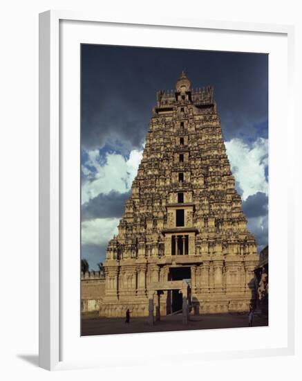 Gateway Shrine, Srirangam Temple, Tamil Nadu State, India-Woolfitt Adam-Framed Photographic Print
