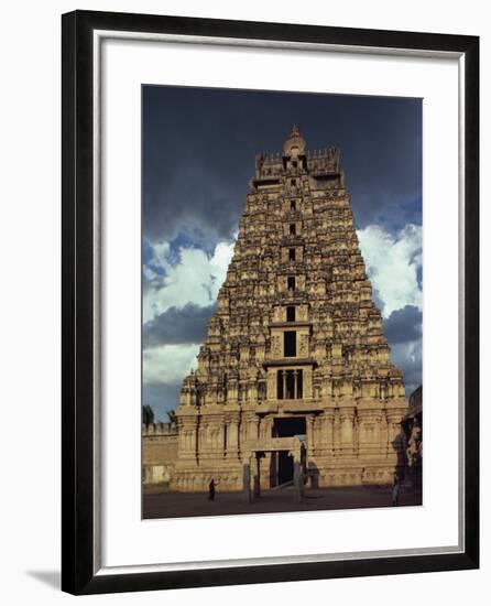 Gateway Shrine, Srirangam Temple, Tamil Nadu State, India-Woolfitt Adam-Framed Photographic Print