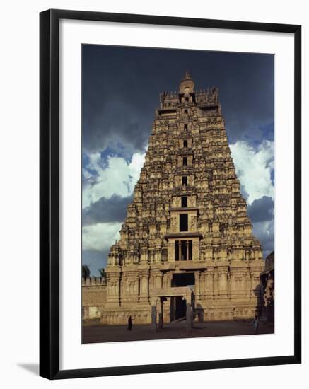 Gateway Shrine, Srirangam Temple, Tamil Nadu State, India-Woolfitt Adam-Framed Photographic Print