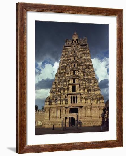 Gateway Shrine, Srirangam Temple, Tamil Nadu State, India-Woolfitt Adam-Framed Photographic Print