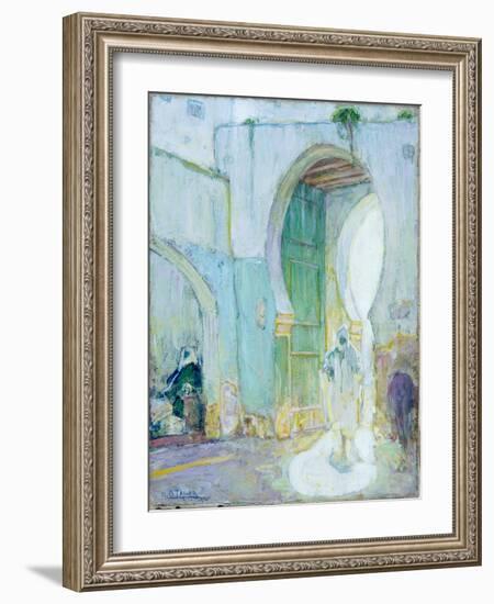 Gateway, Tangier, C.1912 (Oil on Canvas)-Henry Ossawa Tanner-Framed Giclee Print