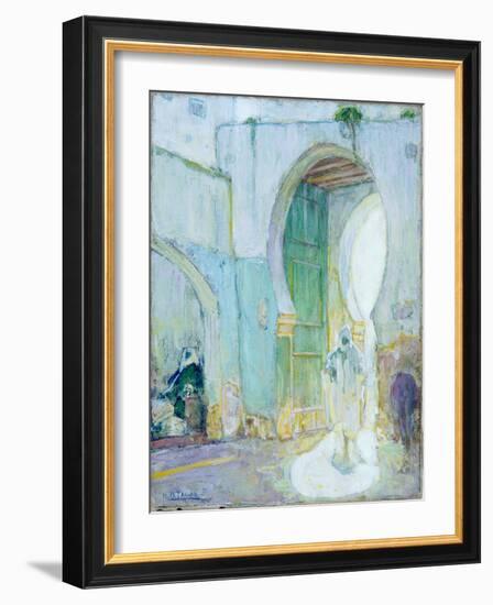 Gateway, Tangier, C.1912 (Oil on Canvas)-Henry Ossawa Tanner-Framed Giclee Print