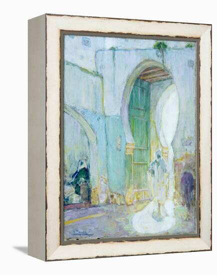 Gateway, Tangier, C.1912 (Oil on Canvas)-Henry Ossawa Tanner-Framed Premier Image Canvas