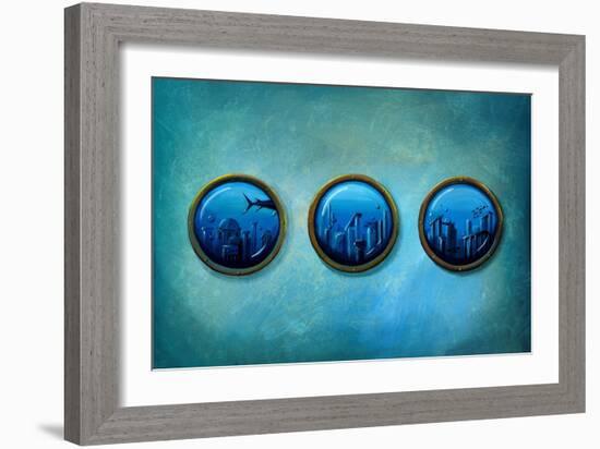 Gateway To Antiquity-Cindy Thornton-Framed Art Print