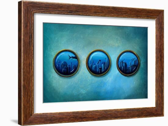 Gateway To Antiquity-Cindy Thornton-Framed Art Print