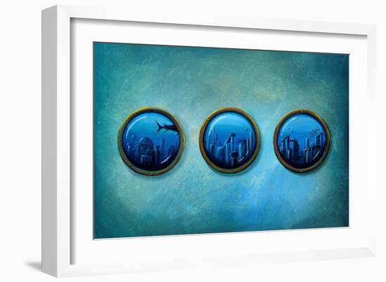 Gateway To Antiquity-Cindy Thornton-Framed Art Print