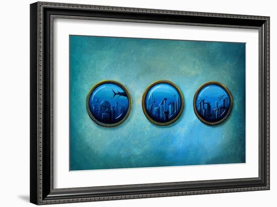 Gateway To Antiquity-Cindy Thornton-Framed Art Print