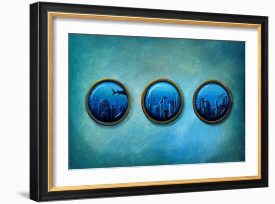 Gateway To Antiquity-Cindy Thornton-Framed Art Print