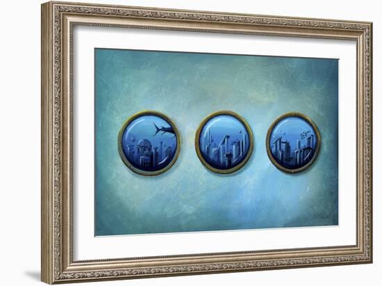 Gateway to Antiquity-Cindy Thornton-Framed Giclee Print