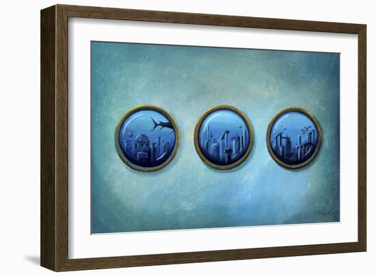 Gateway to Antiquity-Cindy Thornton-Framed Giclee Print