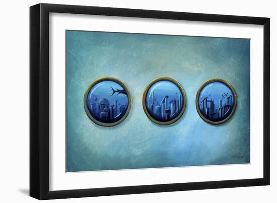 Gateway to Antiquity-Cindy Thornton-Framed Giclee Print