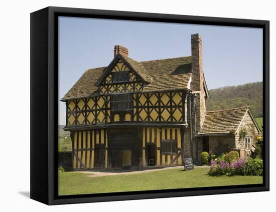 Gateway to Stokesay Castle, Shropshire, England, United Kingdom, Europe-Richardson Rolf-Framed Premier Image Canvas