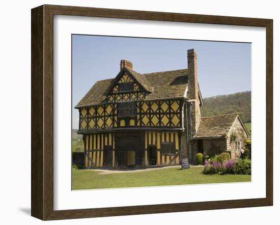 Gateway to Stokesay Castle, Shropshire, England, United Kingdom, Europe-Richardson Rolf-Framed Photographic Print