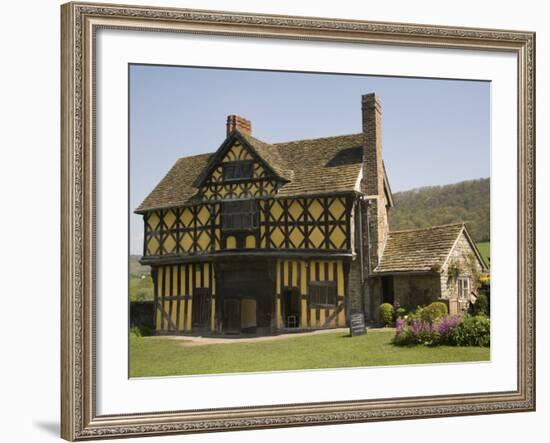 Gateway to Stokesay Castle, Shropshire, England, United Kingdom, Europe-Richardson Rolf-Framed Photographic Print