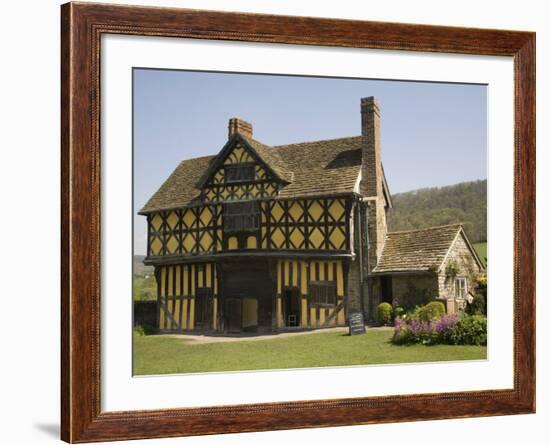 Gateway to Stokesay Castle, Shropshire, England, United Kingdom, Europe-Richardson Rolf-Framed Photographic Print