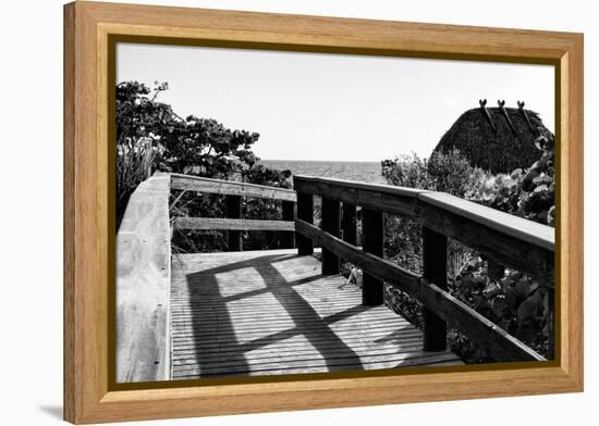 Gateway to the Beach - Florida-Philippe Hugonnard-Framed Premier Image Canvas