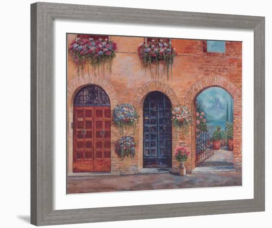 Gateway-Cathy Groulx-Framed Art Print