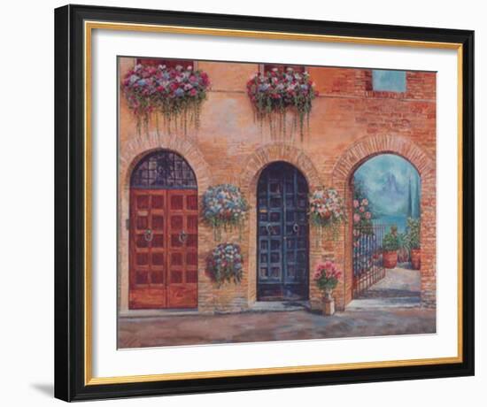 Gateway-Cathy Groulx-Framed Art Print