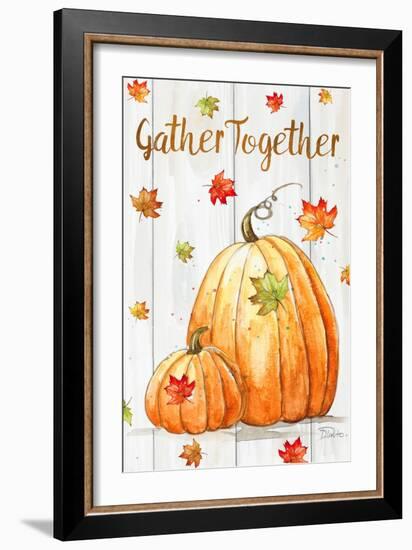 Gather Together Pumpkin-Patricia Pinto-Framed Art Print