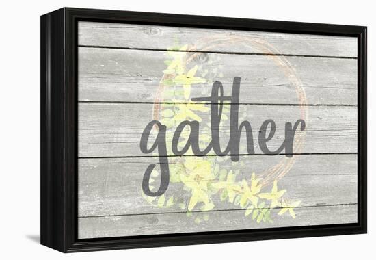 Gather v1-Kimberly Allen-Framed Stretched Canvas