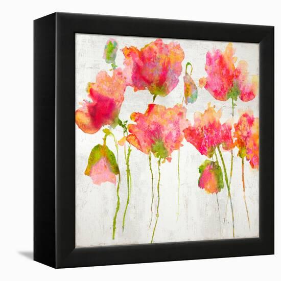 Gatherin in Pink II-Vanessa Austin-Framed Stretched Canvas