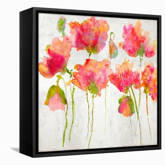 Gatherin in Pink II-Vanessa Austin-Framed Stretched Canvas