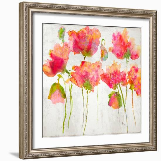 Gatherin in Pink II-Vanessa Austin-Framed Art Print