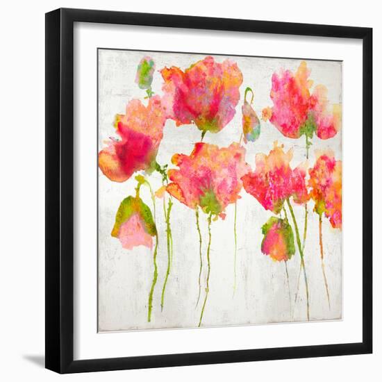 Gatherin in Pink II-Vanessa Austin-Framed Art Print