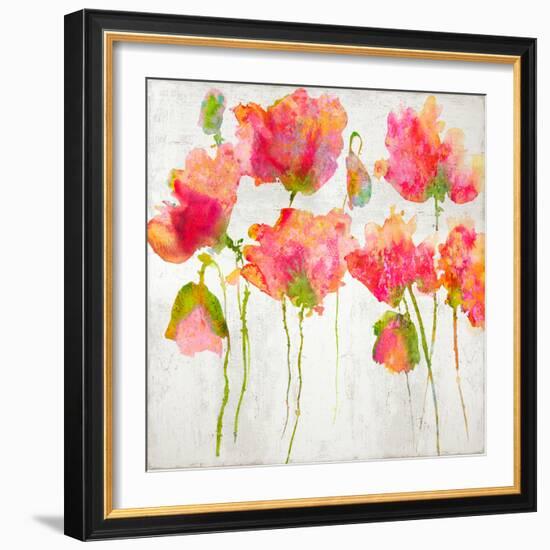 Gatherin in Pink II-Vanessa Austin-Framed Art Print