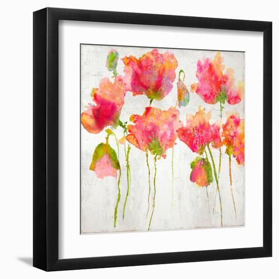 Gatherin in Pink II-Vanessa Austin-Framed Art Print