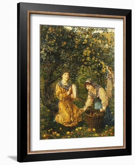 Gathering Apples-Thomas Matthews Rooke-Framed Giclee Print