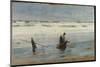 Gathering Driftwood, Holland, 1877-William Lionel Wyllie-Mounted Giclee Print