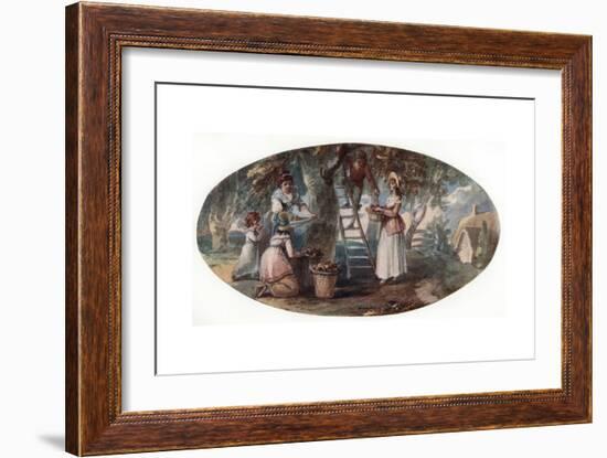 Gathering Fruit, Late 18th Century-William Hamilton-Framed Giclee Print