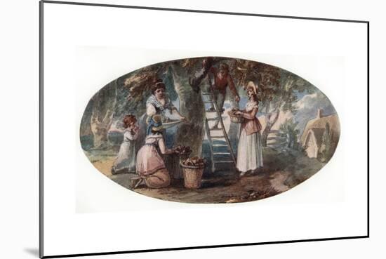 Gathering Fruit, Late 18th Century-William Hamilton-Mounted Giclee Print