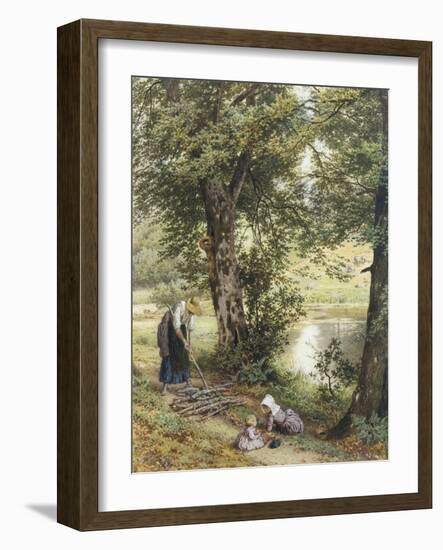 Gathering Fuel-Myles Birket Foster-Framed Giclee Print