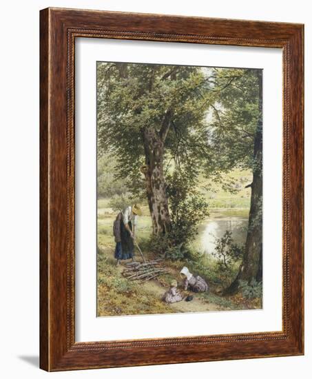 Gathering Fuel-Myles Birket Foster-Framed Giclee Print