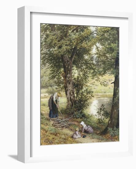 Gathering Fuel-Myles Birket Foster-Framed Giclee Print