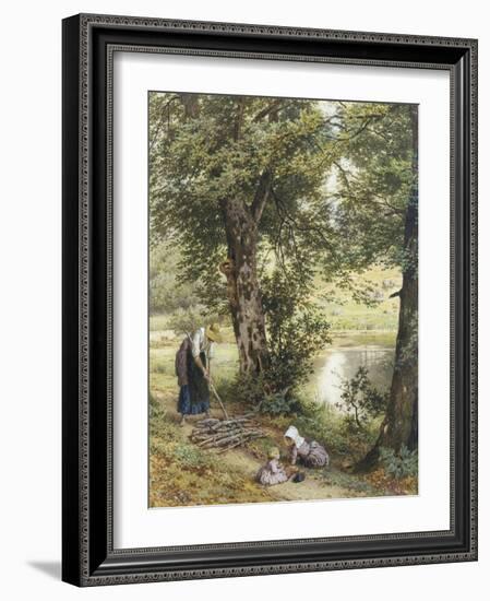 Gathering Fuel-Myles Birket Foster-Framed Giclee Print