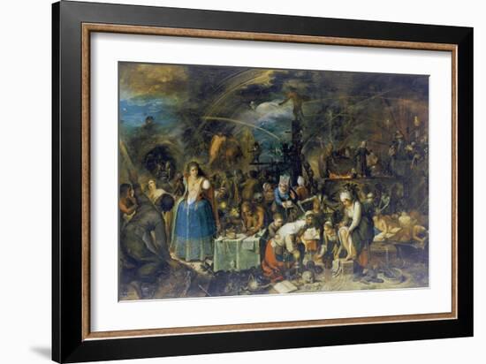 Gathering of Witches, 1607-Frans Francken the Younger-Framed Giclee Print