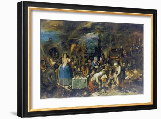 Gathering of Witches, 1607-Frans Francken the Younger-Framed Giclee Print