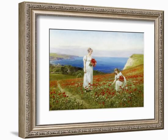 Gathering Poppies-Henry John Yeend King-Framed Giclee Print