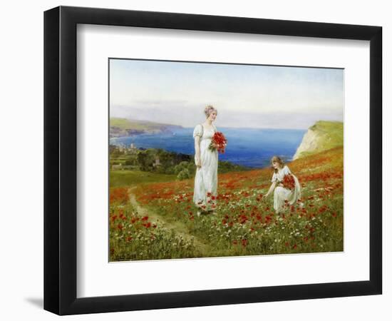 Gathering Poppies-Henry John Yeend King-Framed Giclee Print