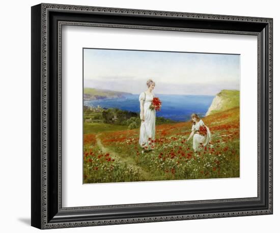 Gathering Poppies-Henry John Yeend King-Framed Giclee Print